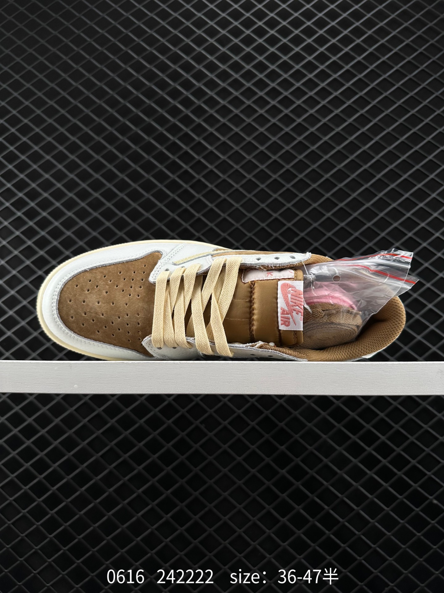 Fragment Design x Travis Scott x Nike Air Jordan 1 Low OG SP”Military Blue”